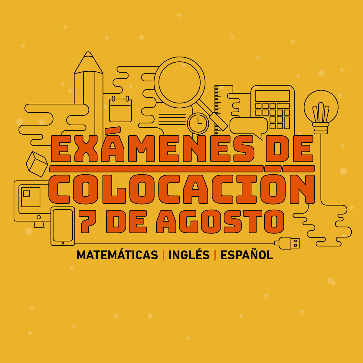 Exámenes de Colocación