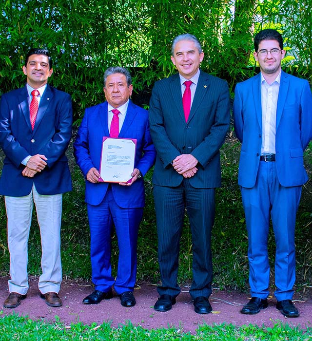 Visita del Presidente de Grupo Empresarial Nuvoil