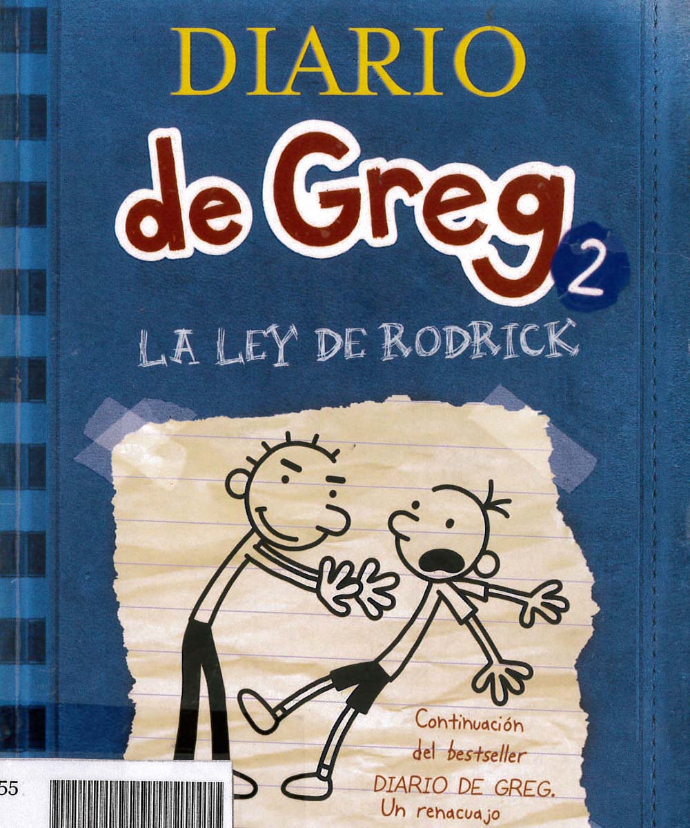 8 / 10 - PZ73 K55 C.1 V.2 Diario de Greg 2, JEFF KINNEY  - OCEANO, México 2009