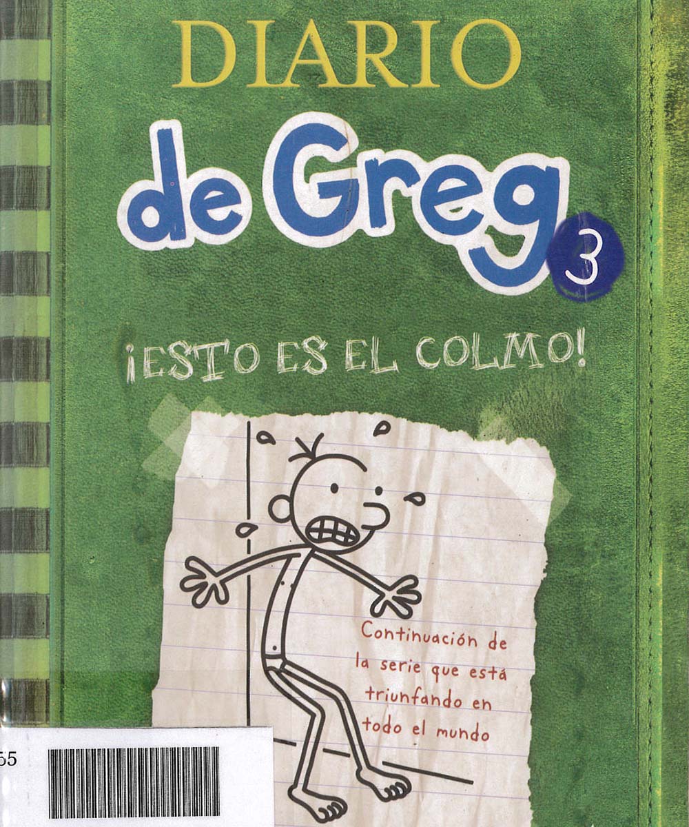 9 / 10 - PZ73 K55 C.1 V.3 Diario de Greg 3, JEFF KINNEY  - OCEANO, México 2010