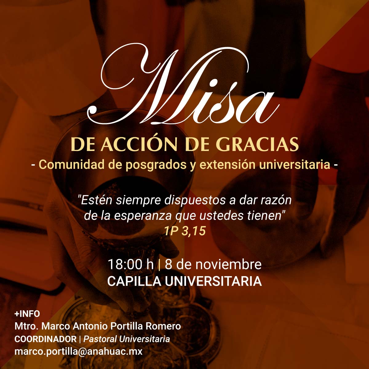 Misa de Acción de Gracias