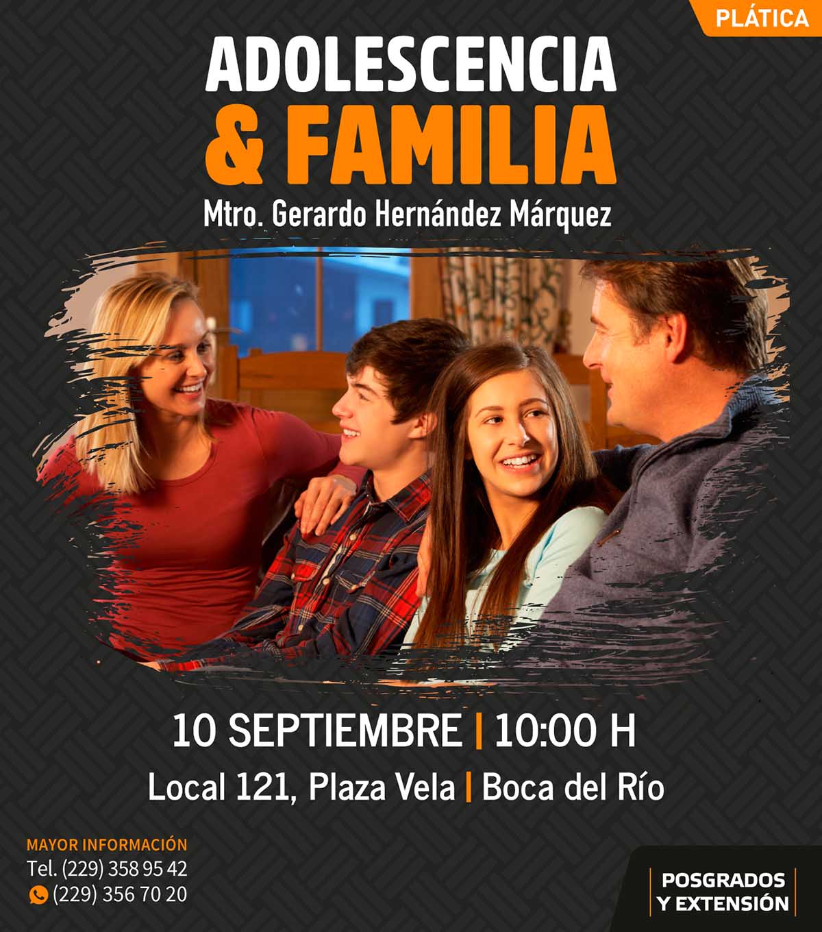 Plática de Adolescencia & Familia Plática de Adolescencia & Familia