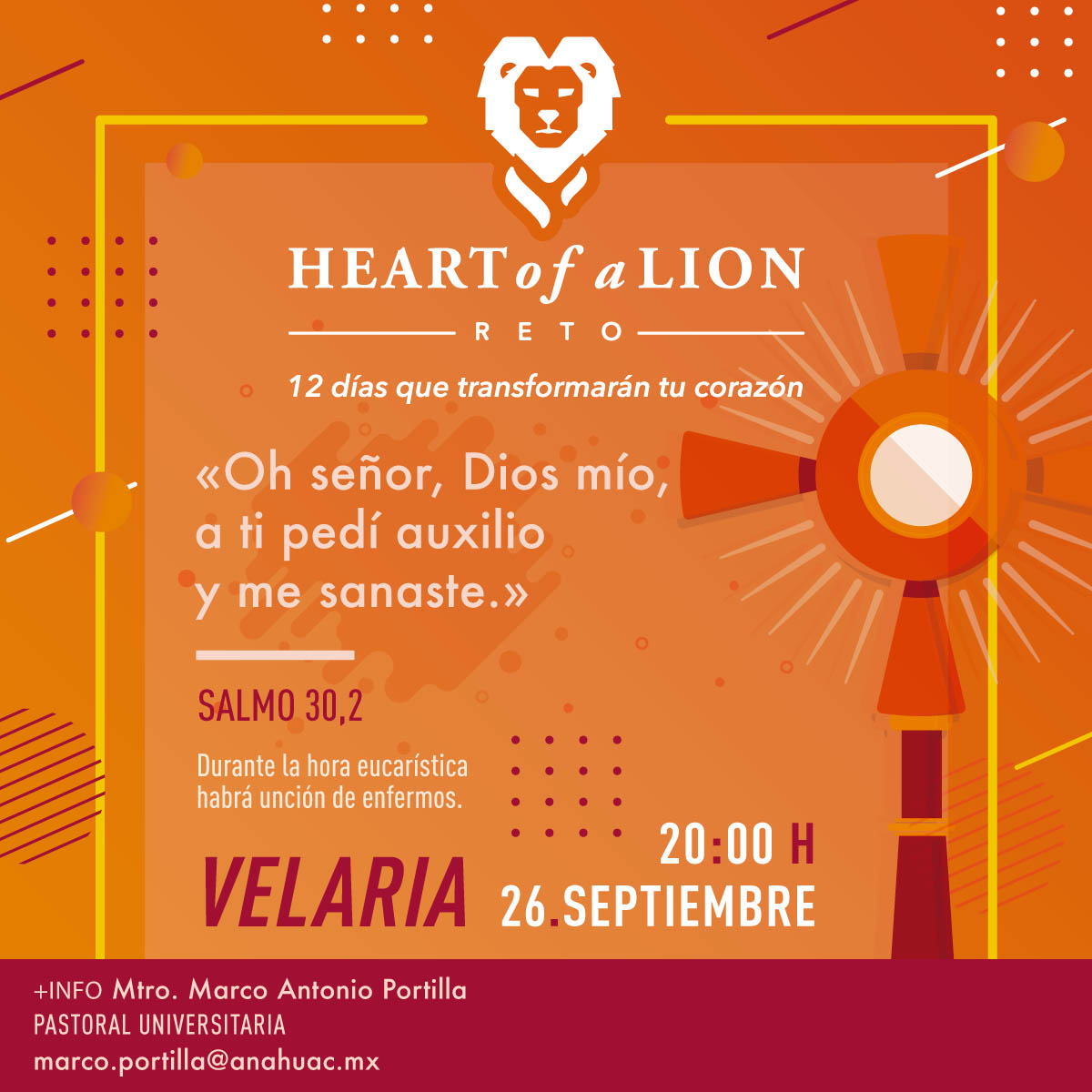 Reto Heart of a Lion: Novena Actividad