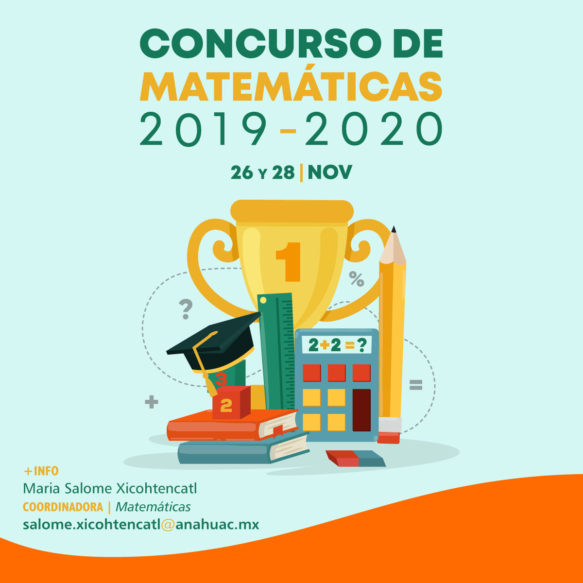 Concurso de Matemáticas Prepa Anáhuac 2019-2020