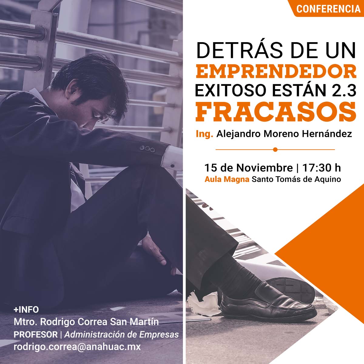 Detrás de un Emprendedor Exitoso están 2.3 Fracasos