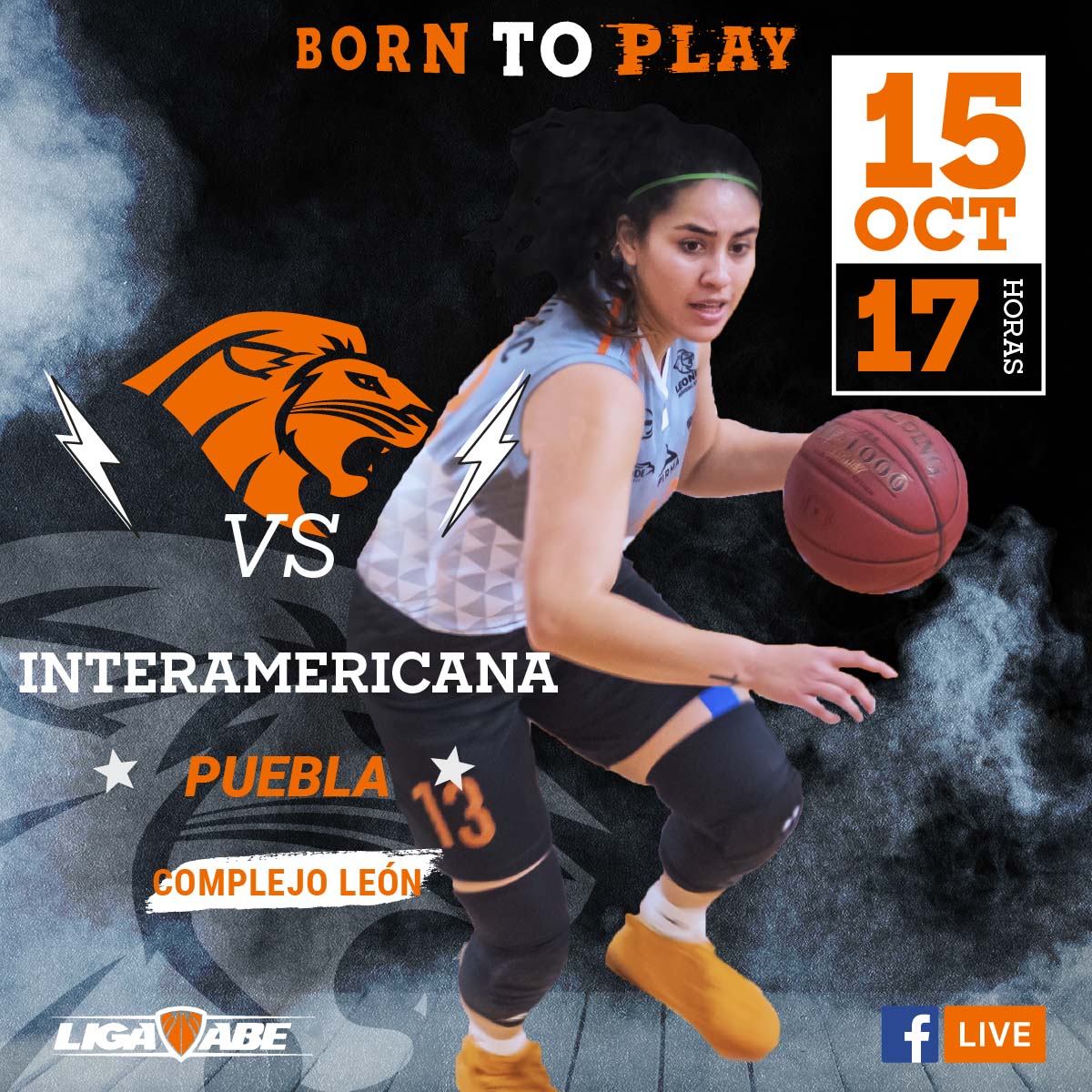 Básquetbol Femenil ABE: Leonas vs Interamericana Puebla