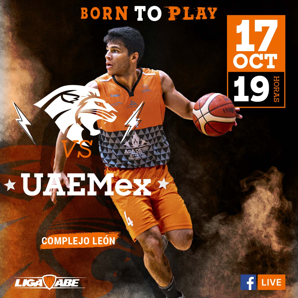 Básquetbol Varonil ABE: Leones vs UAEMex