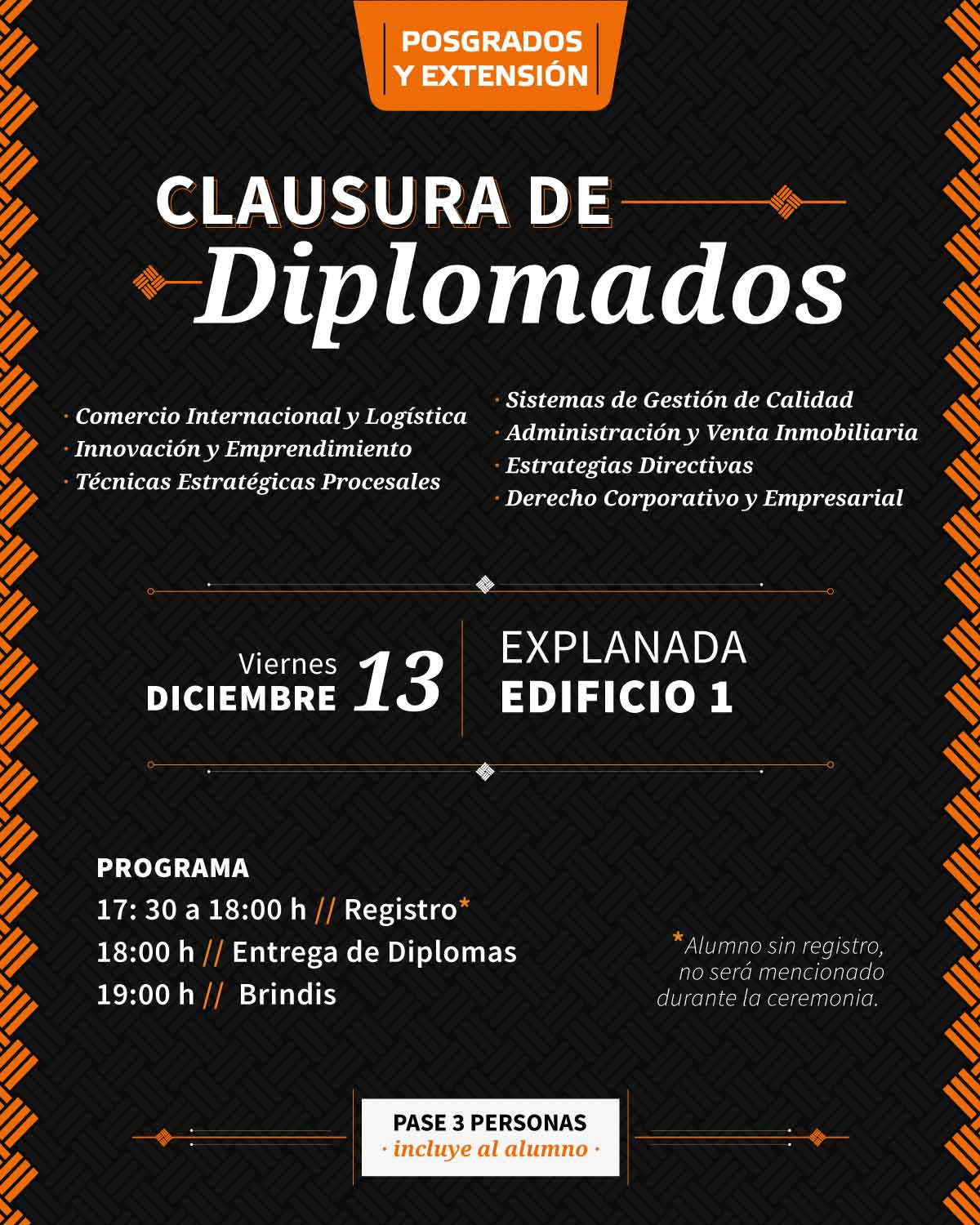 Clausura de Diplomados Clausura de Diplomados
