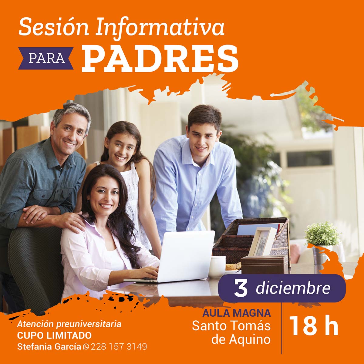 Sesión Informativa para Padres