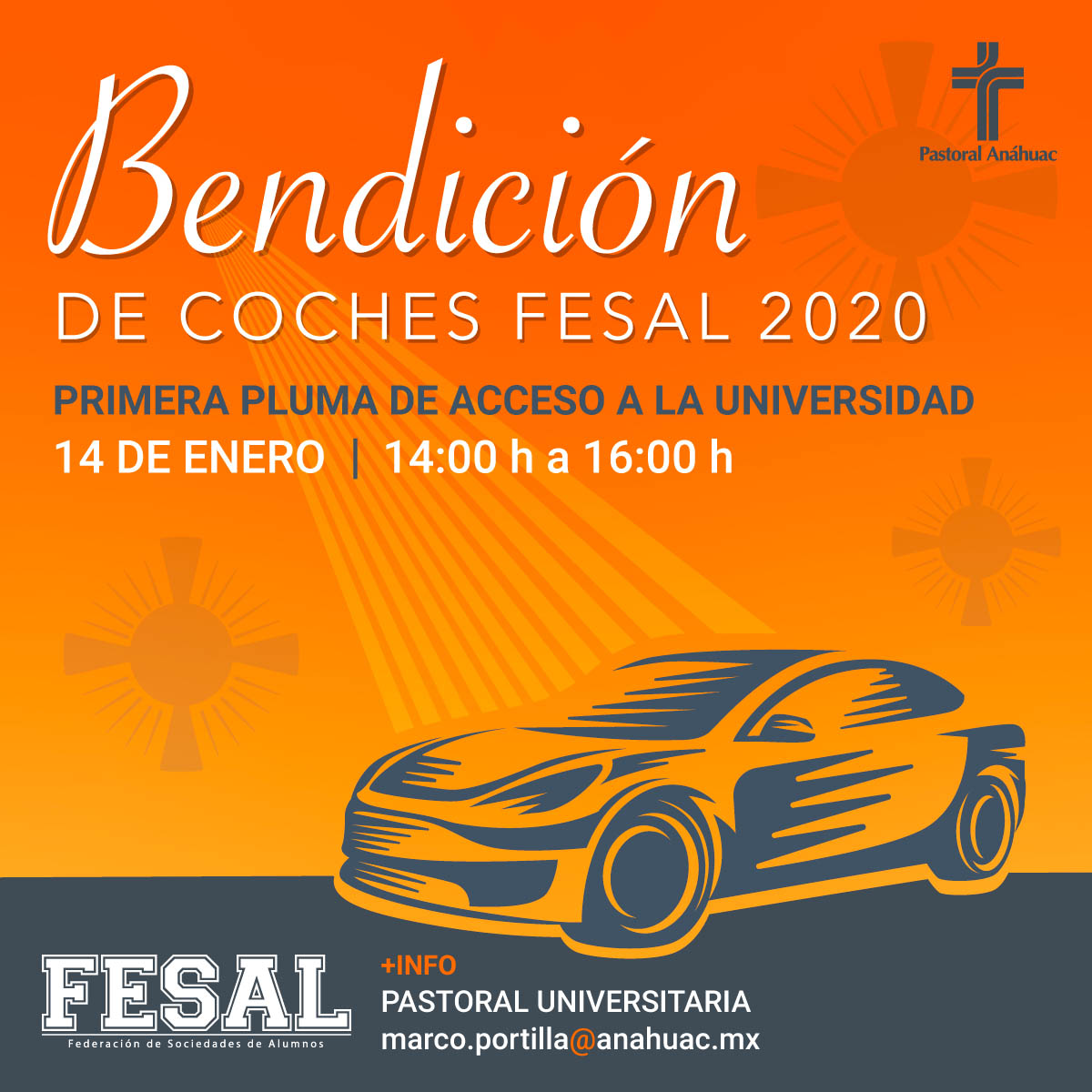 Bendición de Coches FESAL 2020