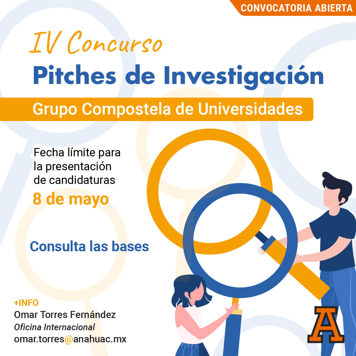 IV Concurso Pitches de Investigación IV Concurso Pitches de Investigación