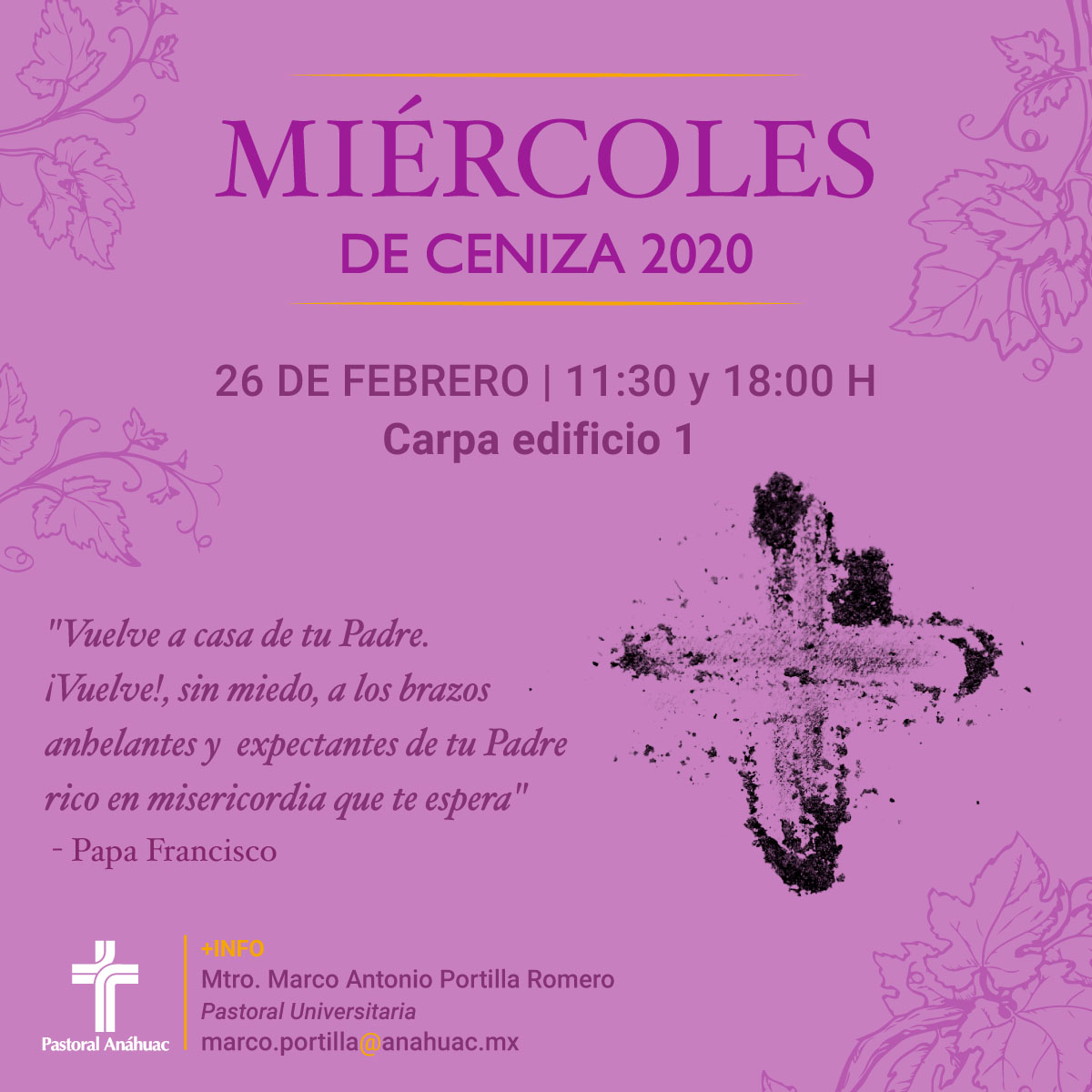 Miércoles de Ceniza 2020