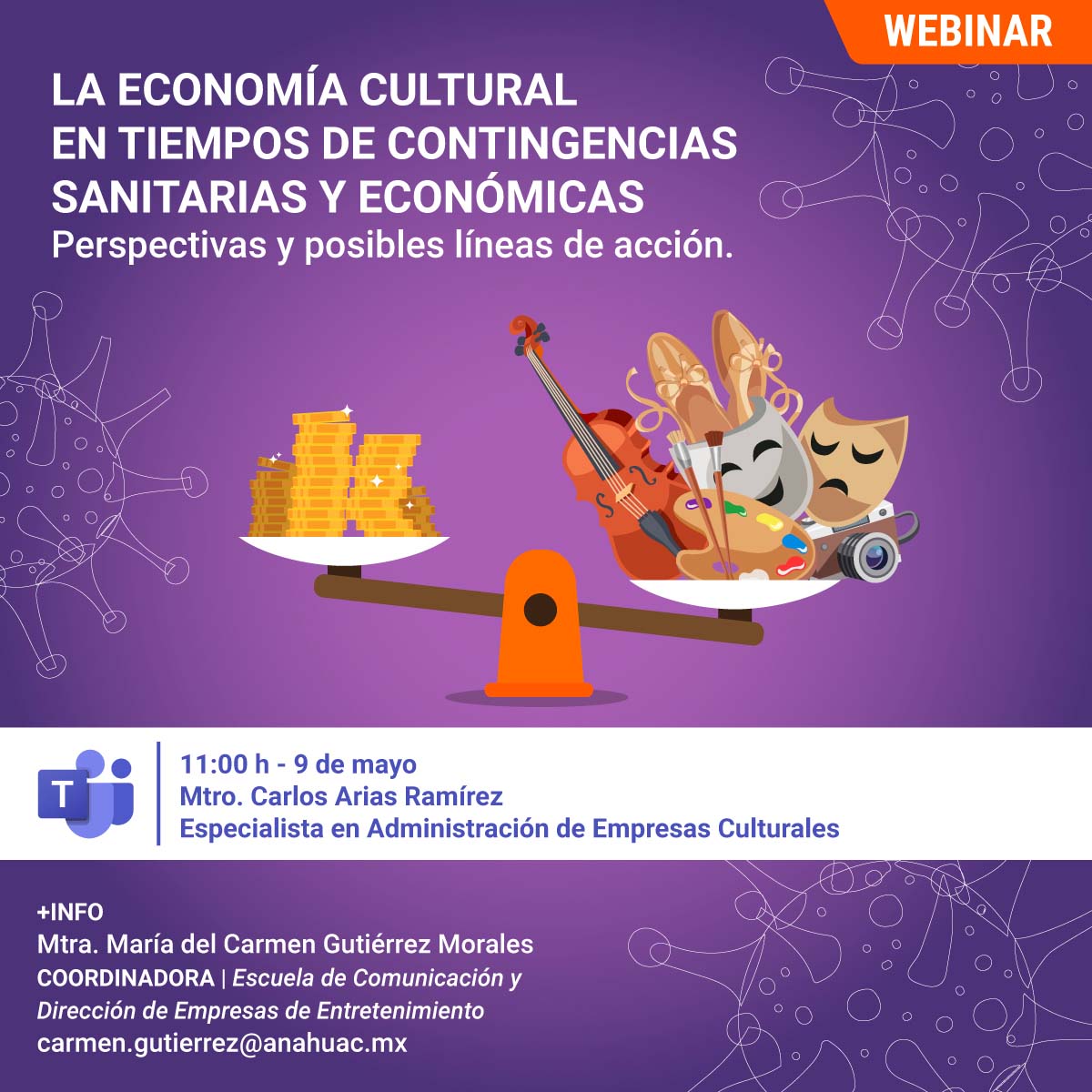 La Economía Cultural en Tiempos de Contingencias Sanitarias y Económicas