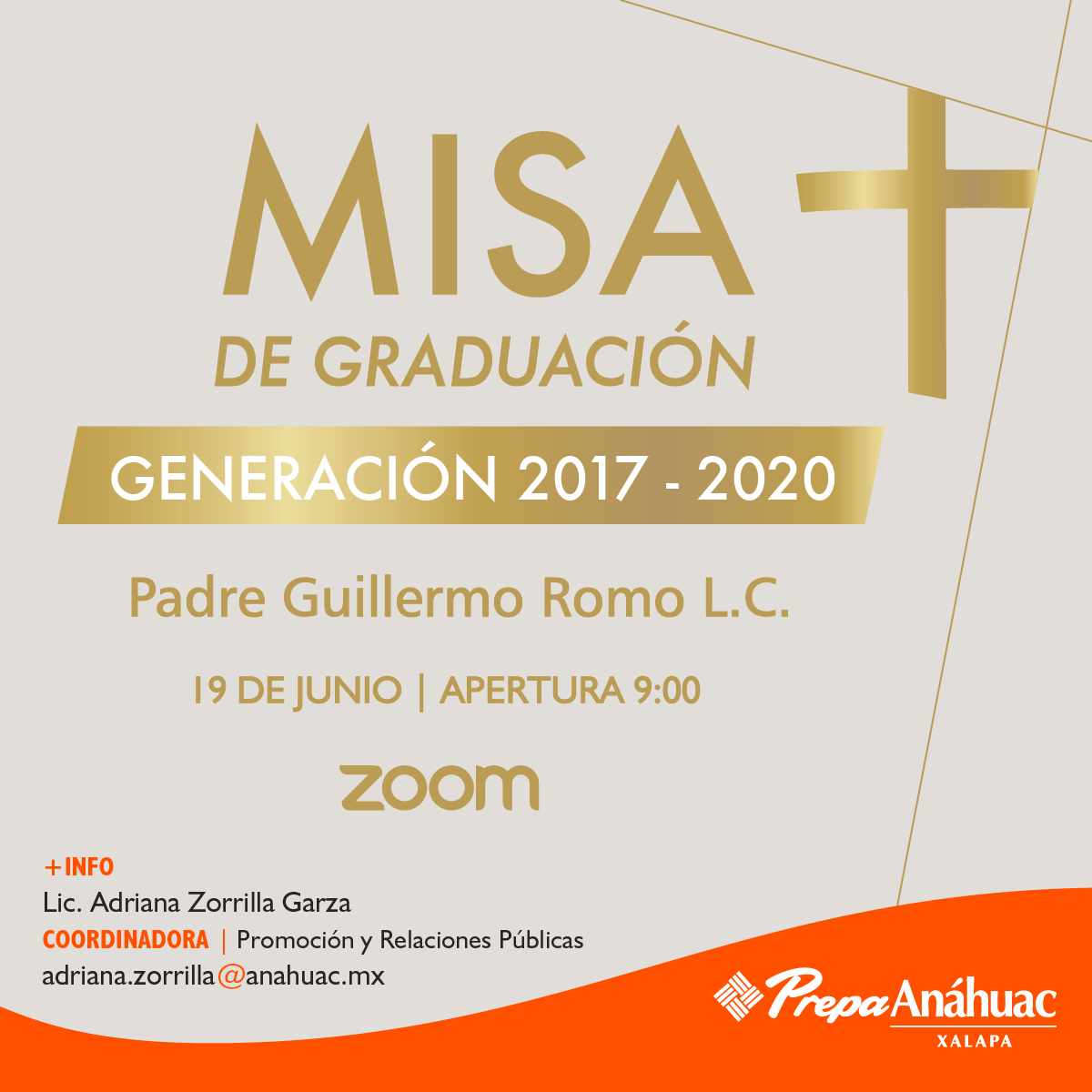 Misa de Graduación de la Generación 2017-2020