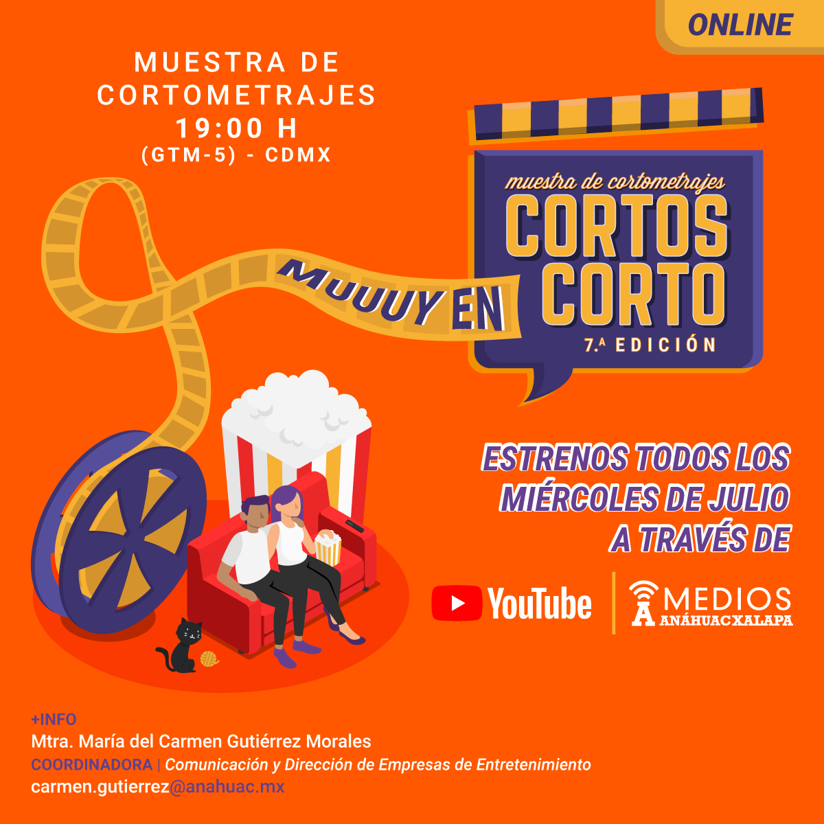 Cortos Muuuy en Corto: Muestra de Cortometrajes 7.a Edición
