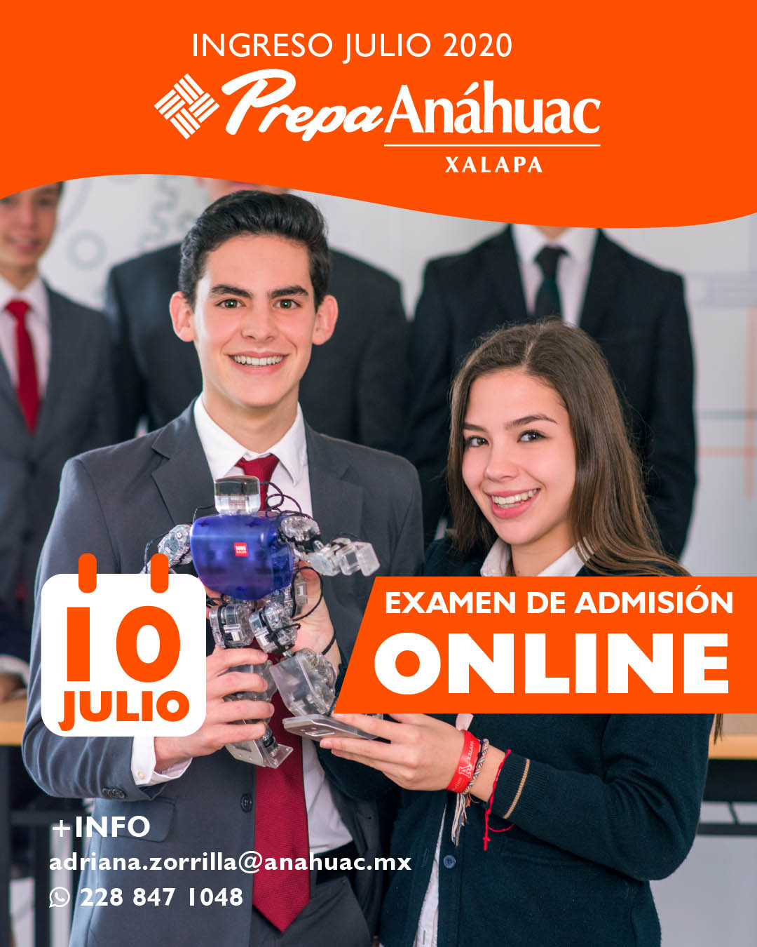 Examen de Admisión Online Universidad Anáhuac Veracruz
