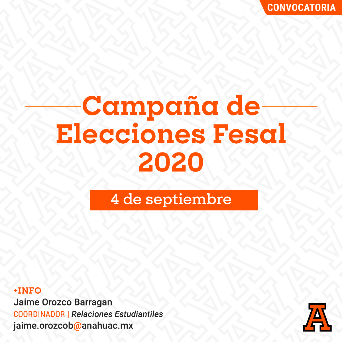 Campaña de Elecciones FESAL