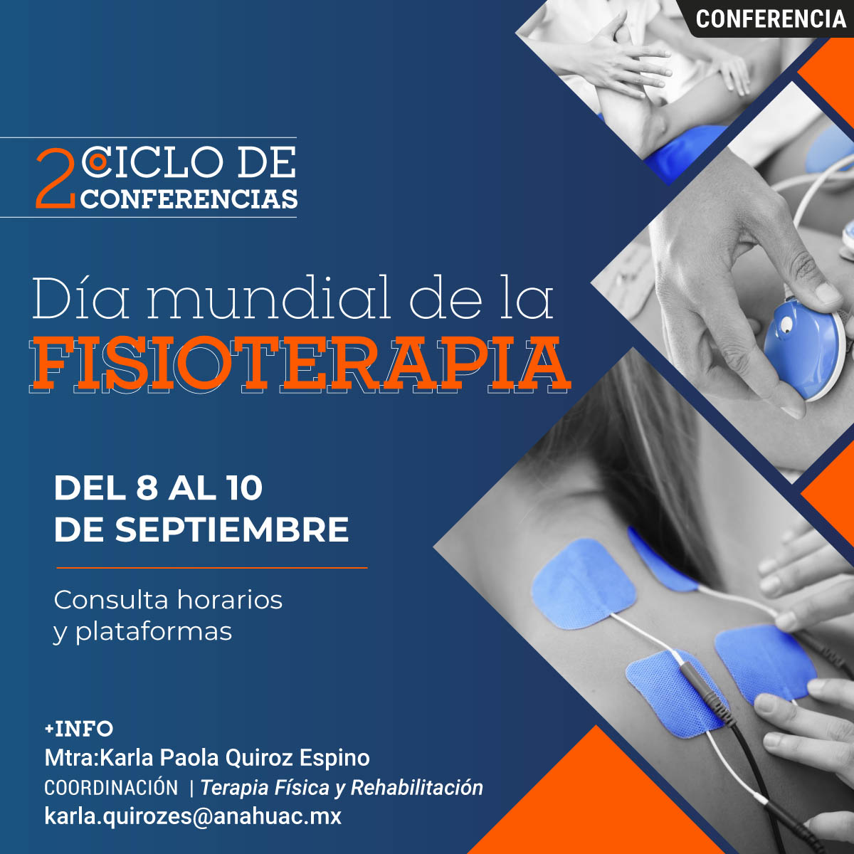 2° Ciclo de Conferencias Día Mundial de la Fisioterapia