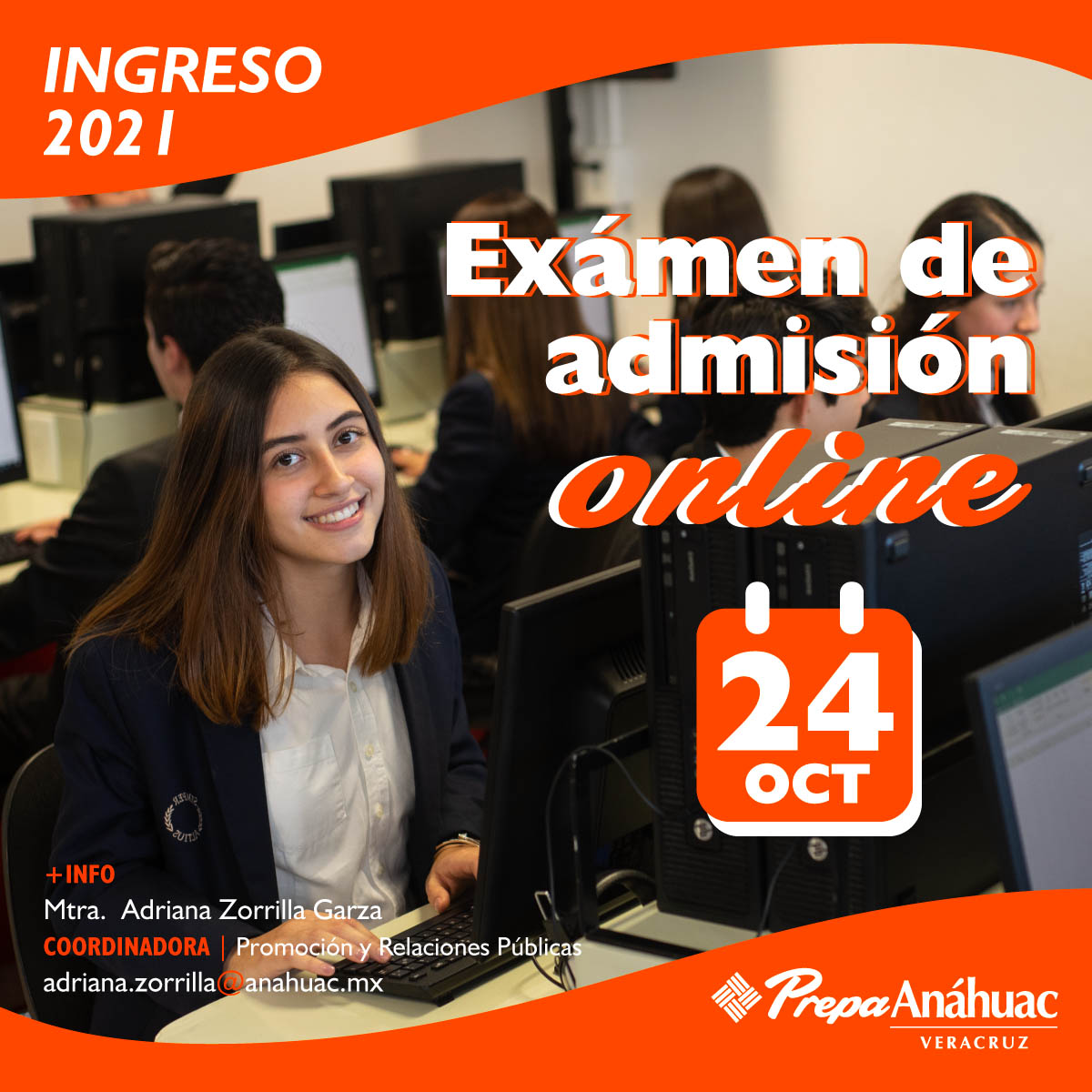 Examen de Admisión Online Universidad Anáhuac Veracruz