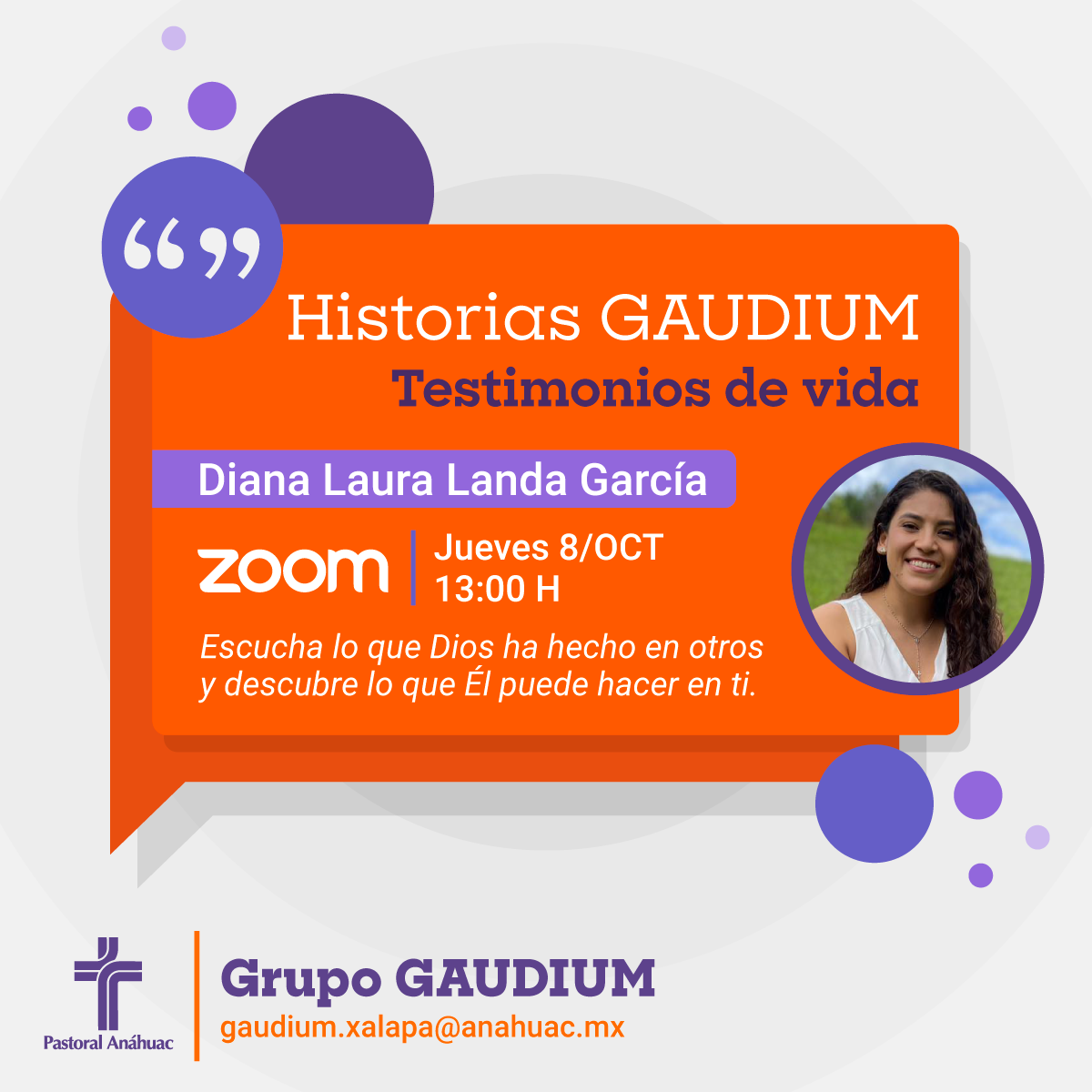 Historias Gaudium: Diana Laura Landa García Historias Gaudium: Diana Laura Landa García