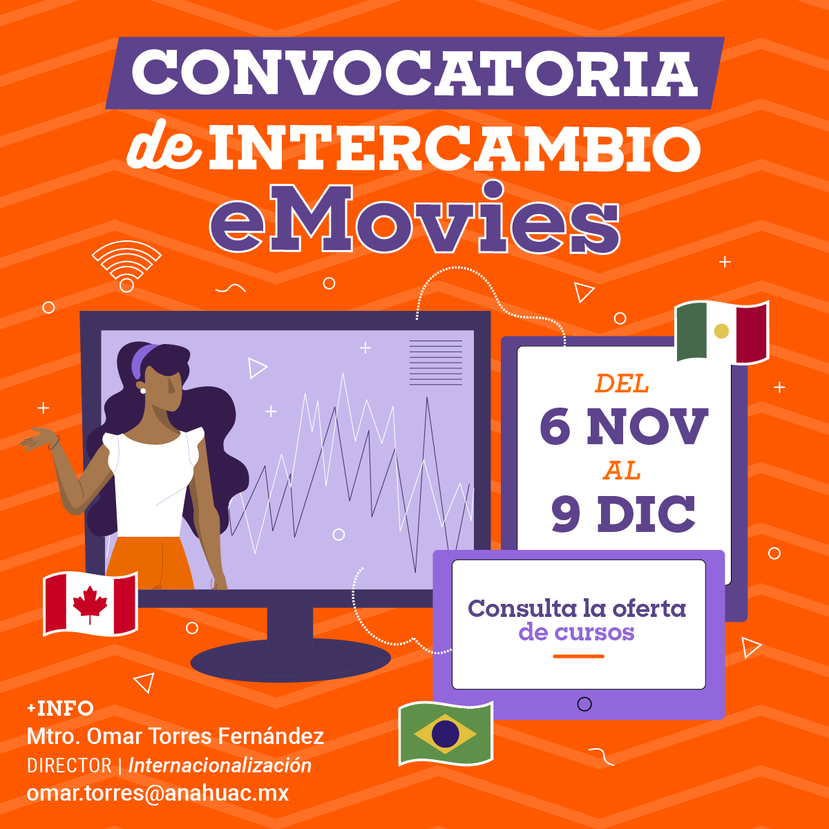 Convocatoria eMovies para Movilidad Virtual