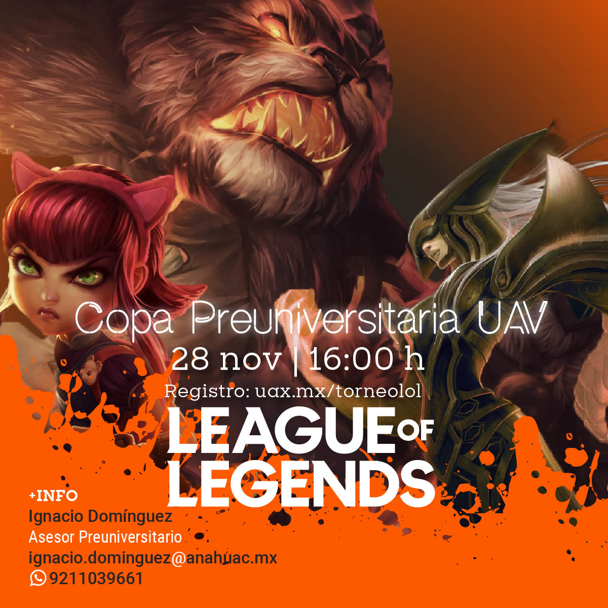 Copa Preuniversitaria UAV League of Legends