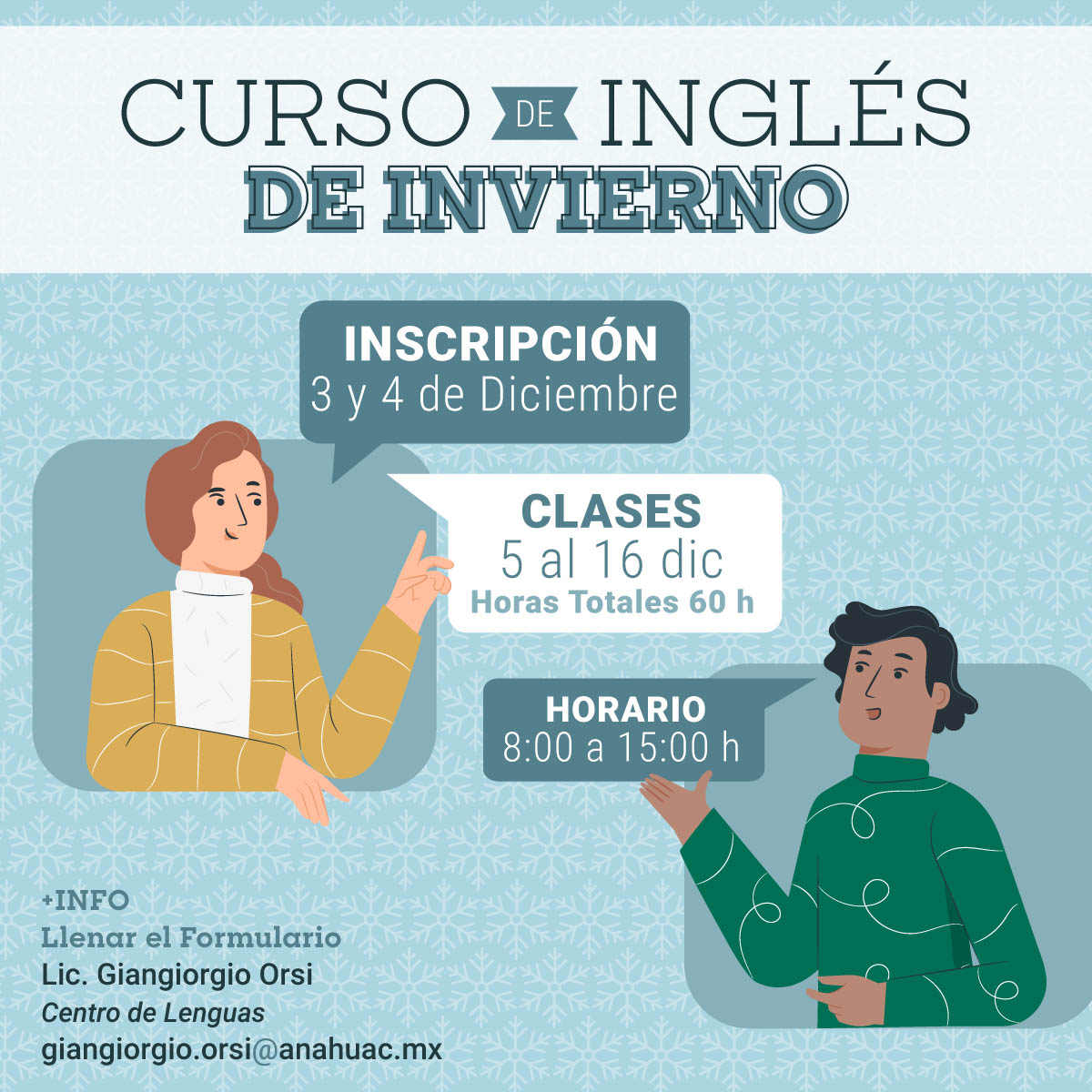 Curso de Inglés de Invierno