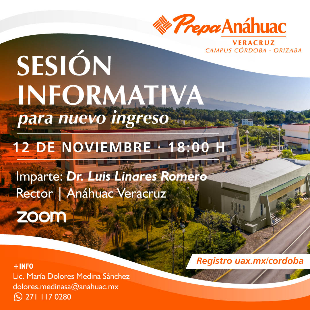 Sesión Informativa para Ingreso Campus Córdoba-Orizaba