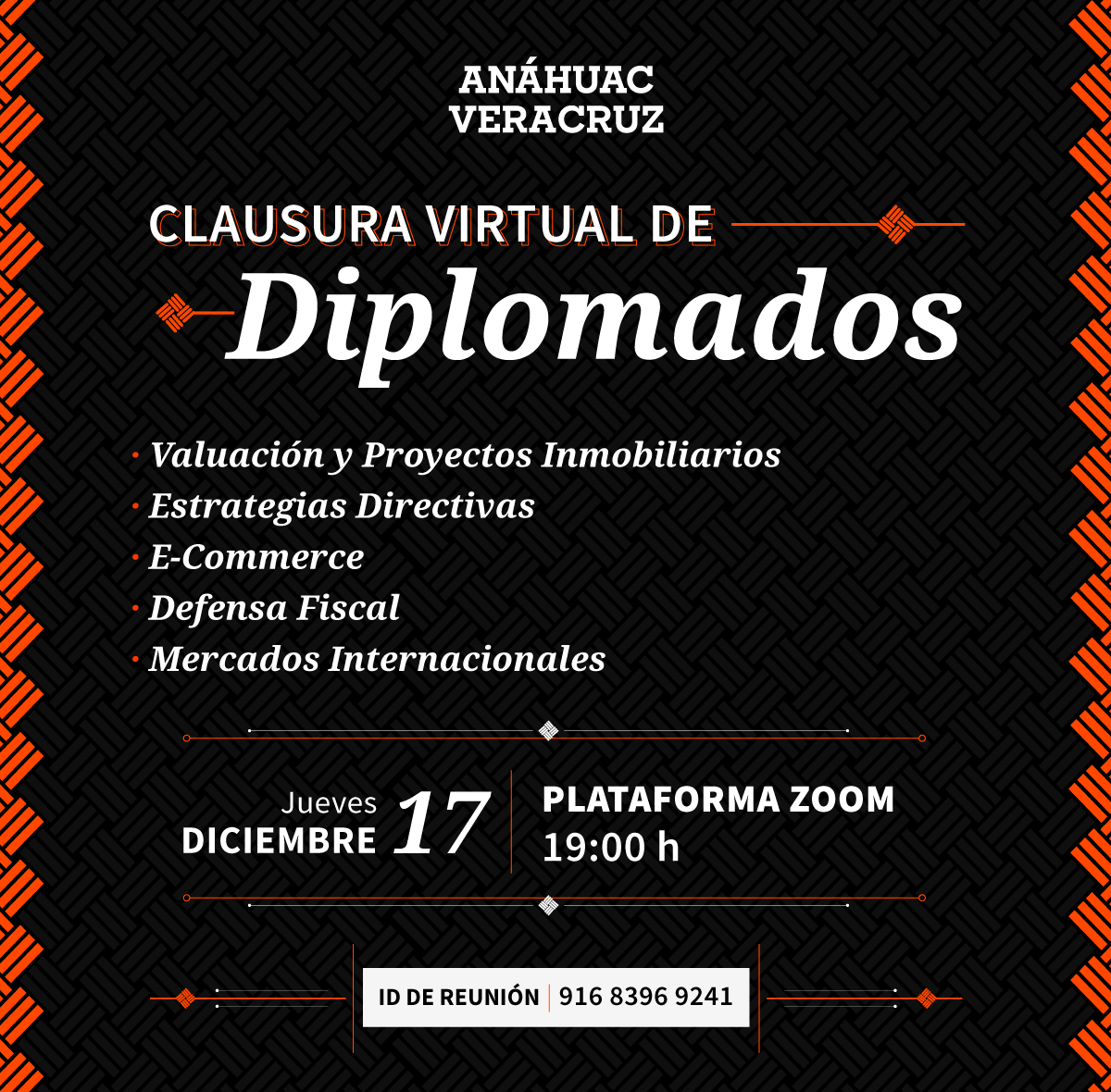 Clausura Virtual de Diplomados