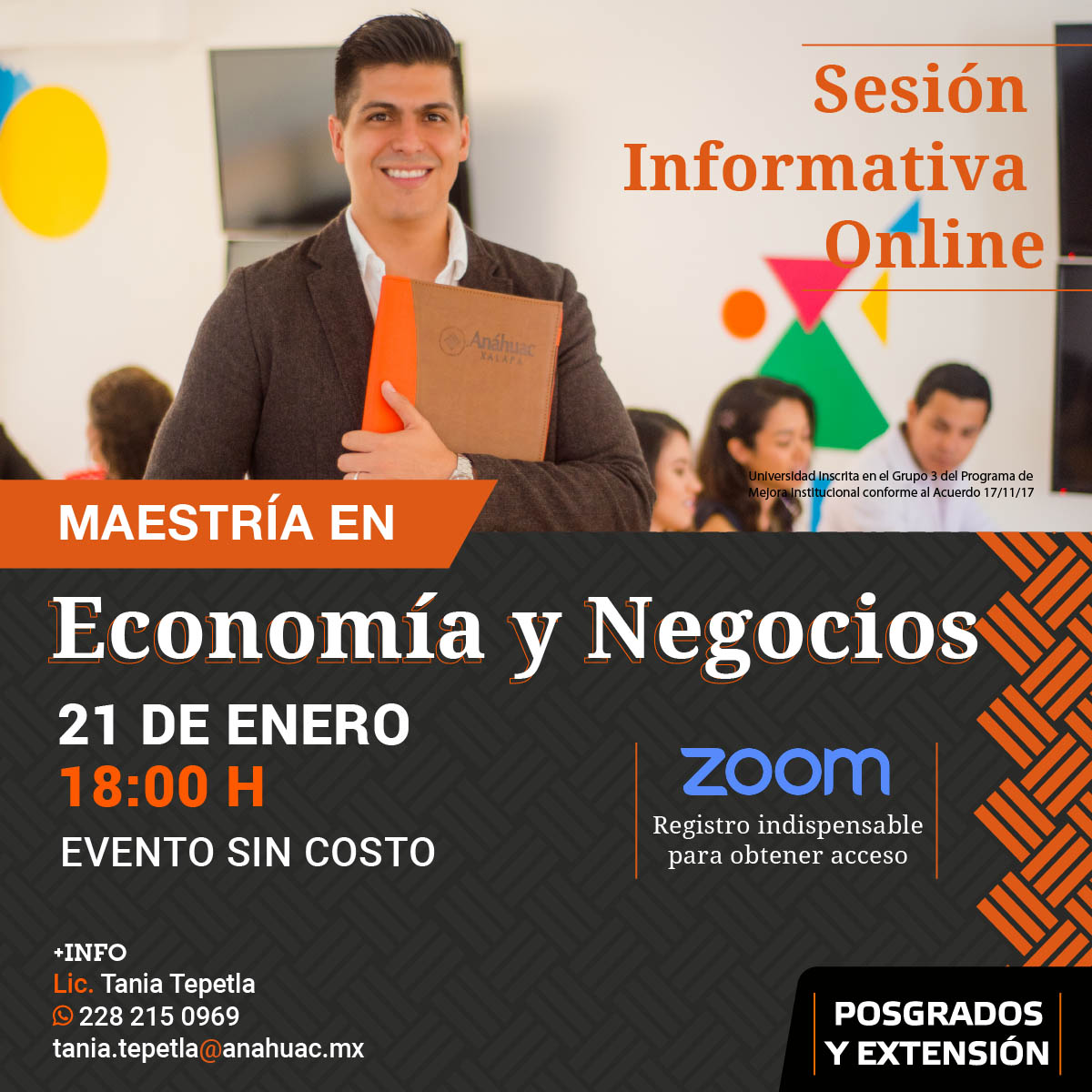 Sesión Informativa Online