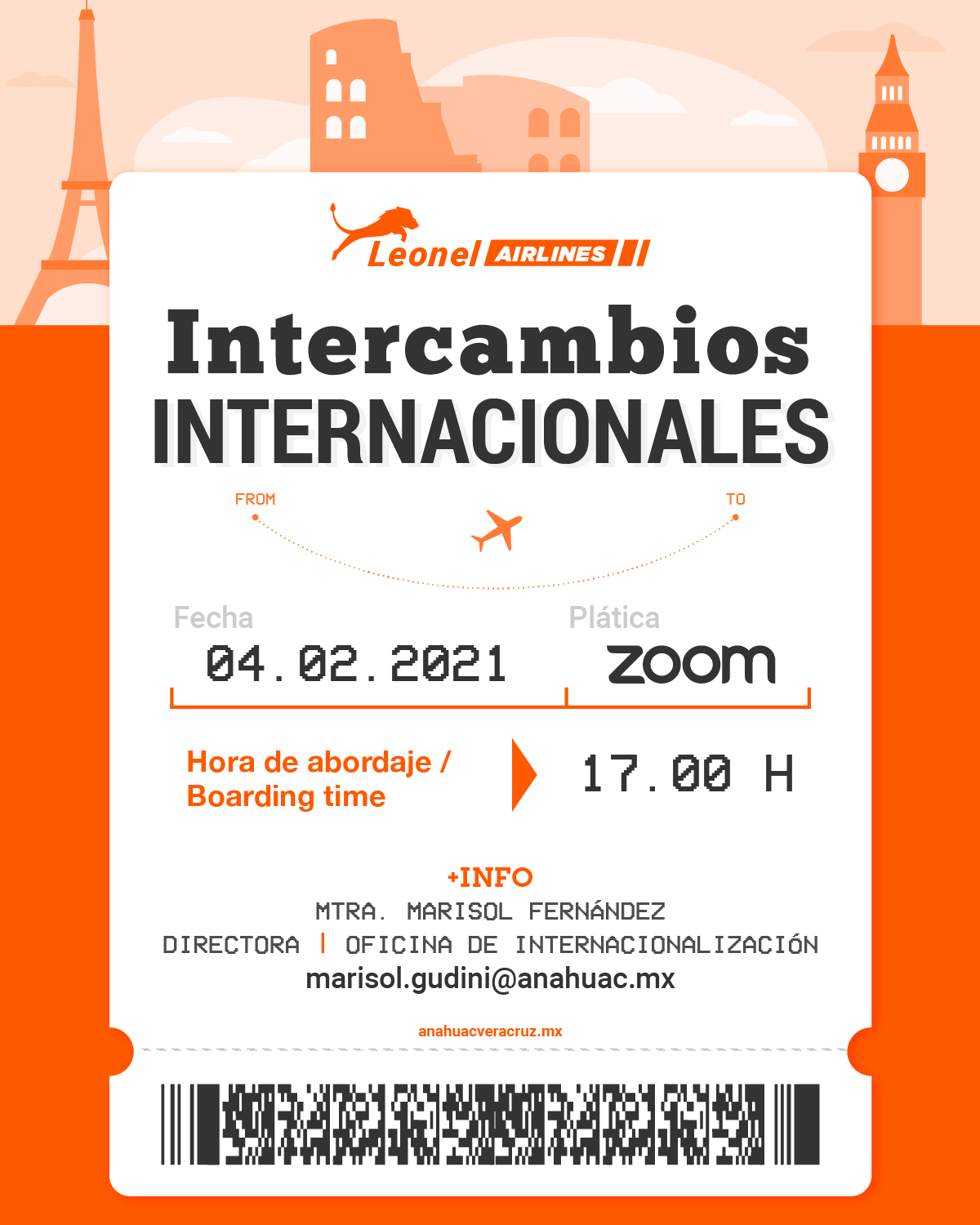 Intercambios Internacionales