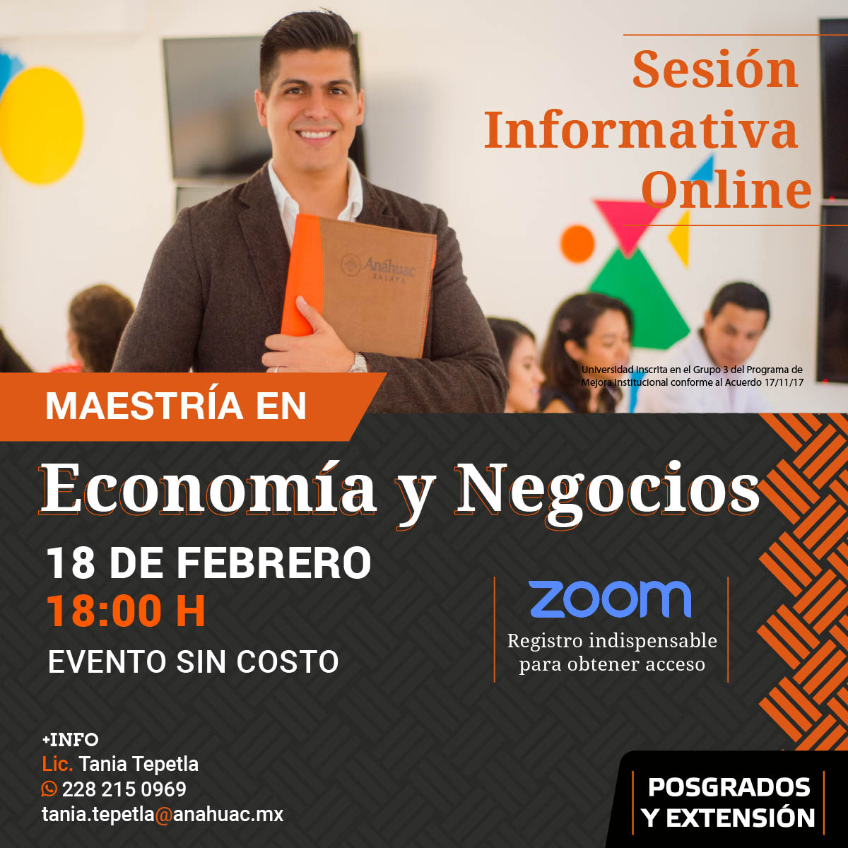 Sesión Informativa Online