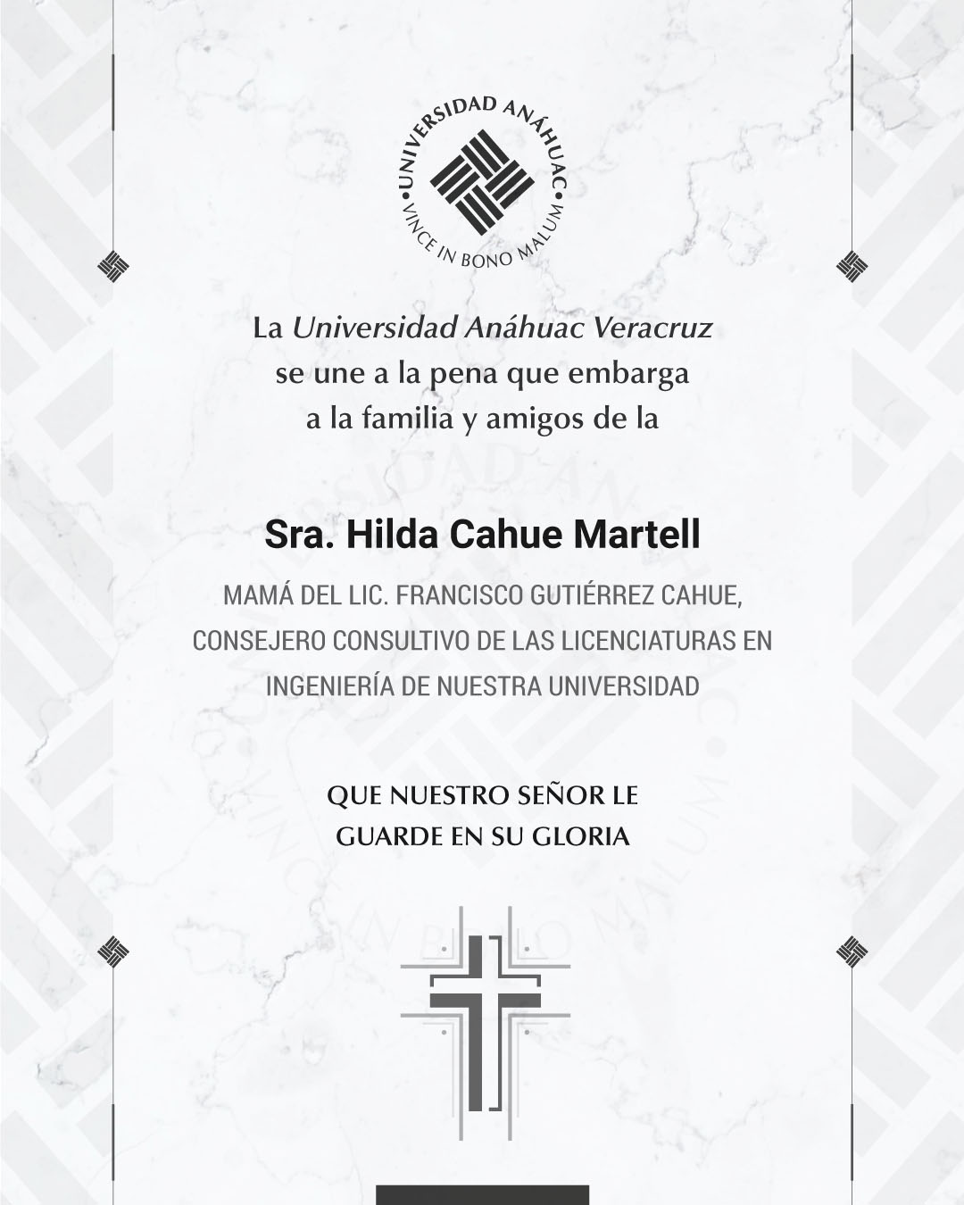 Sra. Hilda Cahue Martell