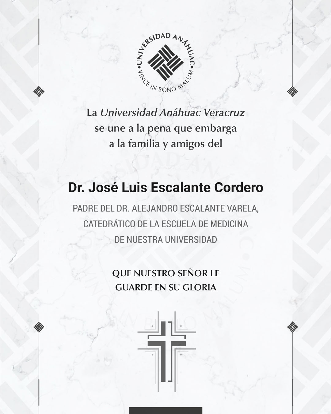 Dr. José Luis Escalante Cordero