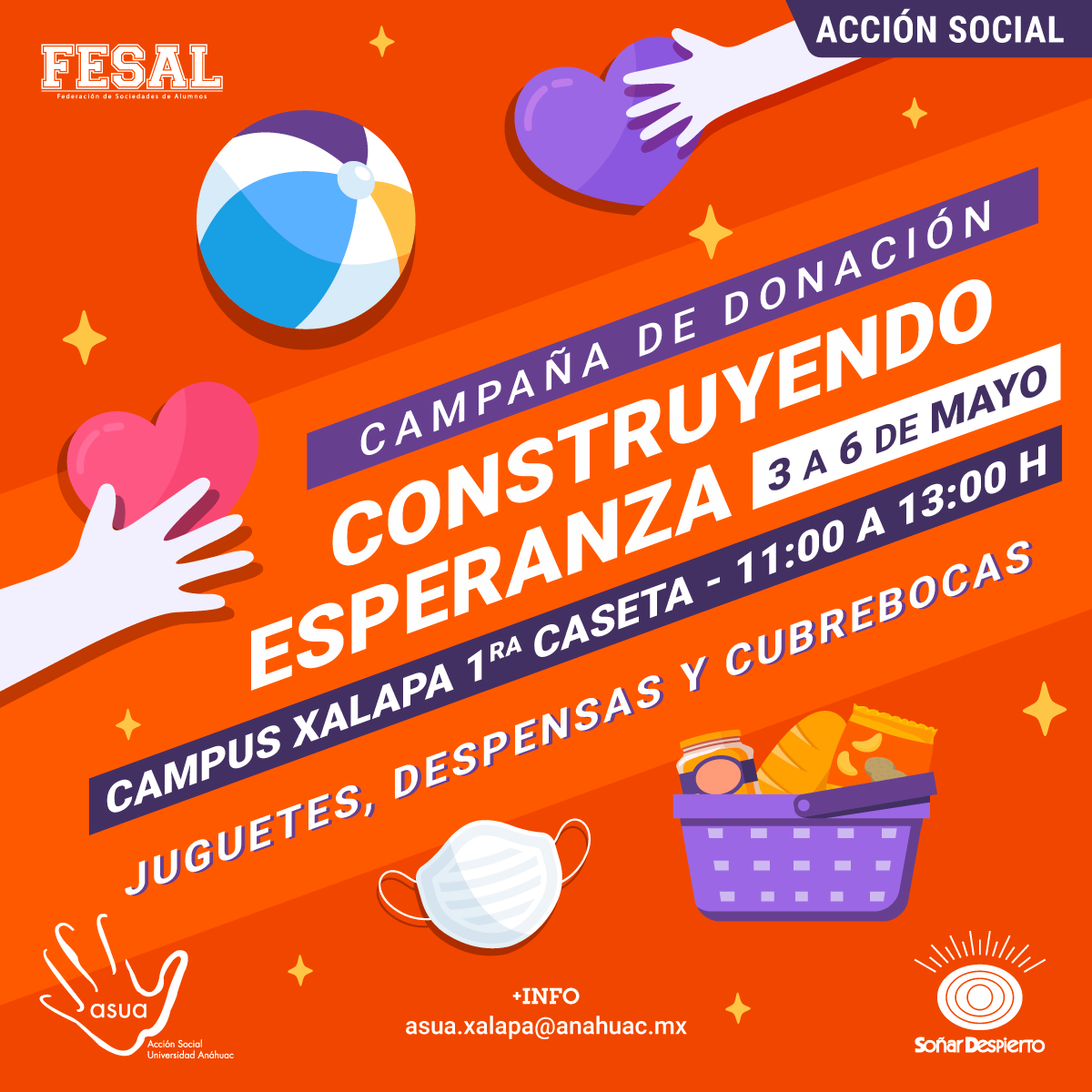 Campaña de Donación Construyendo Esperanza