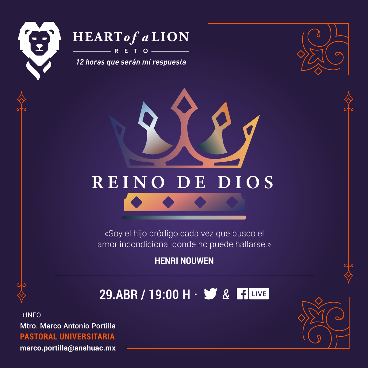 Heart of a Lion: Reino de Dios