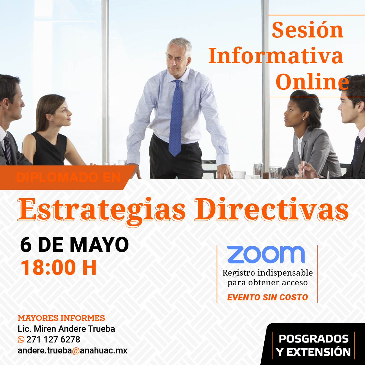 Sesión Informativa Online