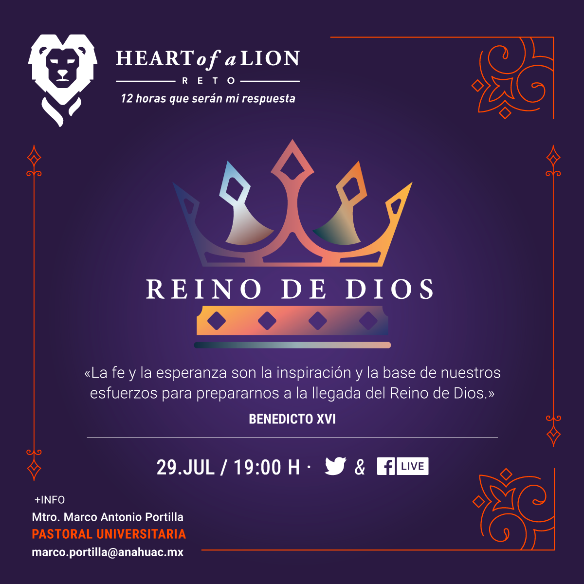 Heart of a Lion: Reino de Dios