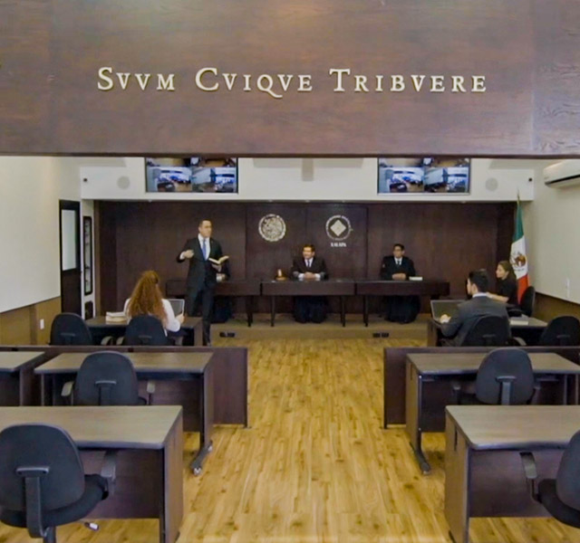 Sala de Juicios Orales Francisco de Vitoria