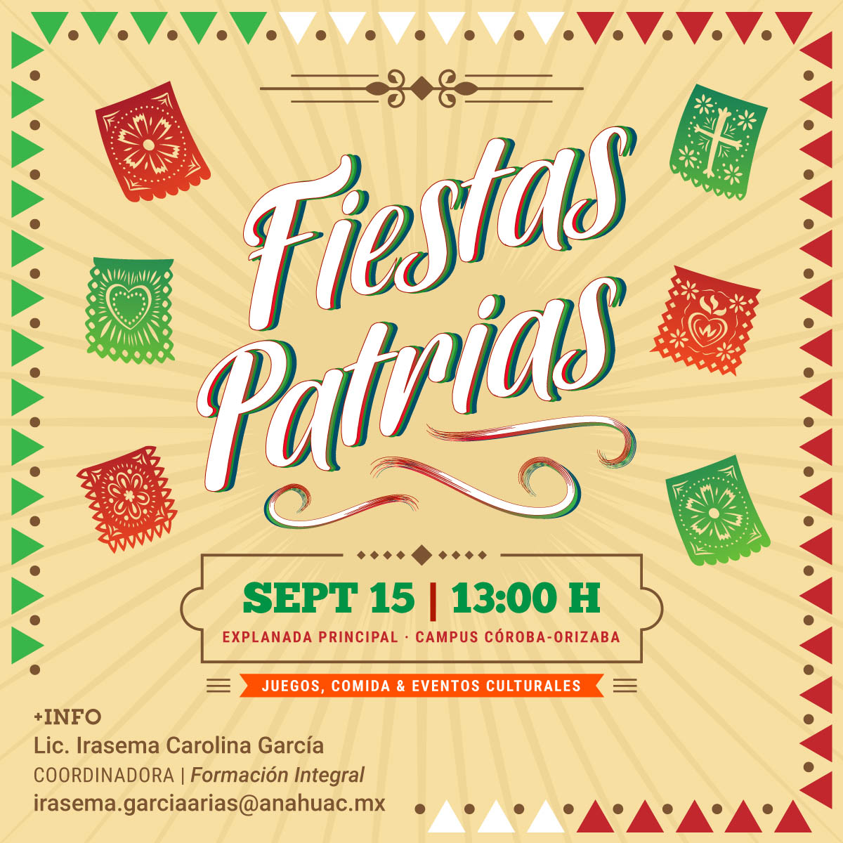 Fiestas Patrias: Campus Córdoba-Orizaba