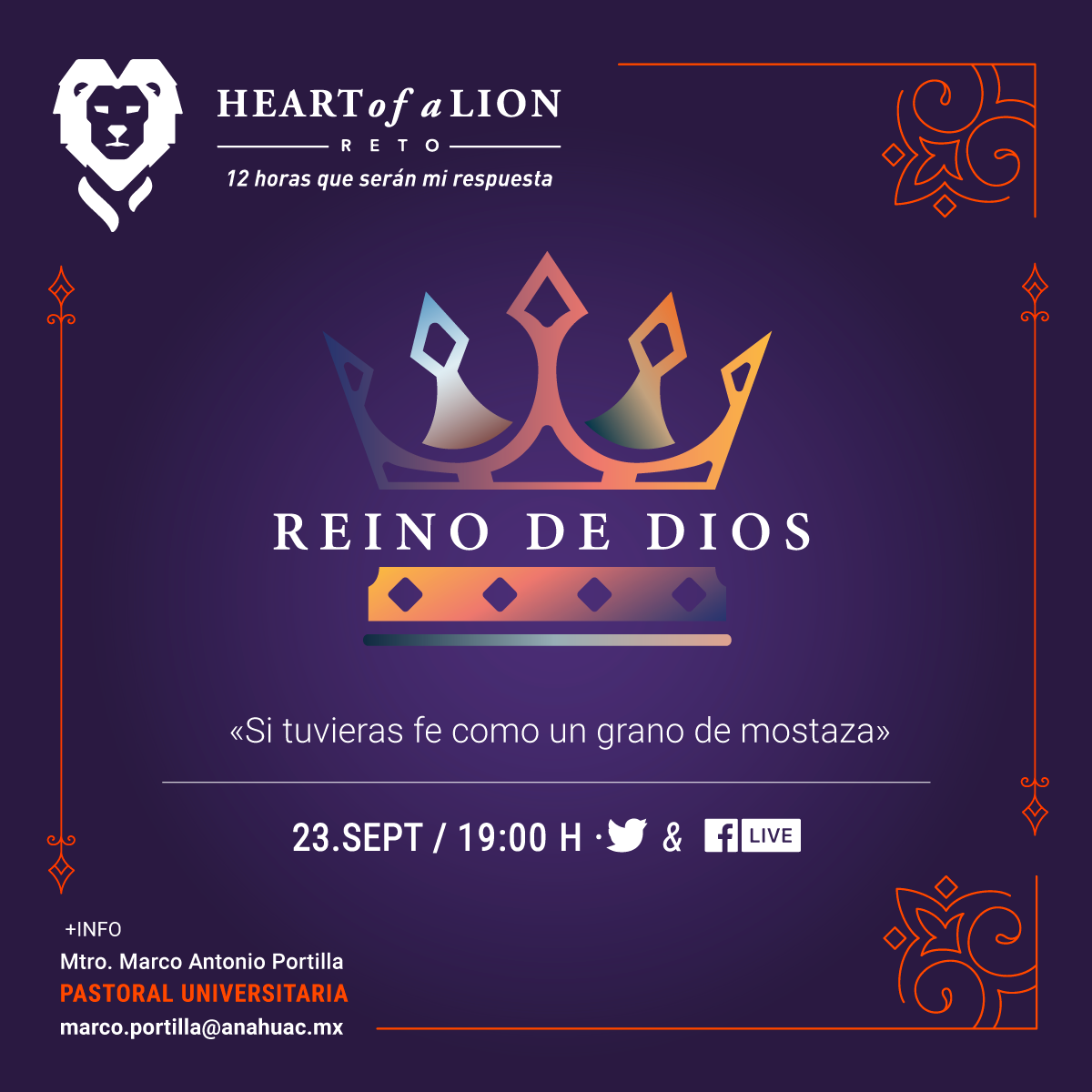 Heart of a Lion: Reino de Dios