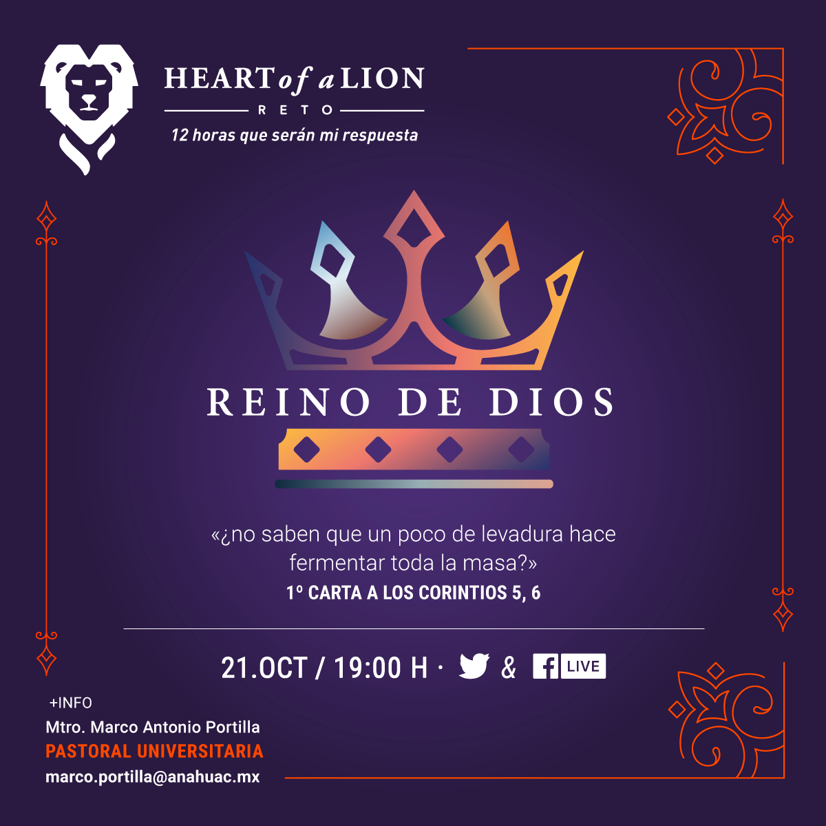 Heart of a Lion: Reino de Dios