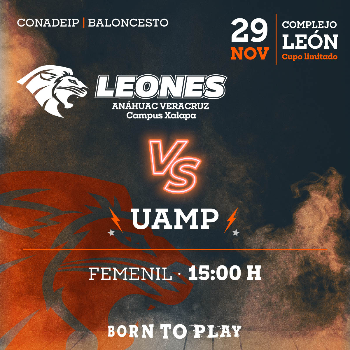 Baloncesto Femenil: Leonas vs UAMP