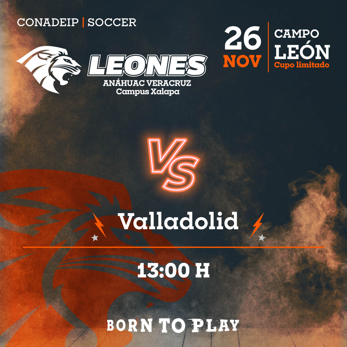 Soccer Varonil: Leones vs Valladolid