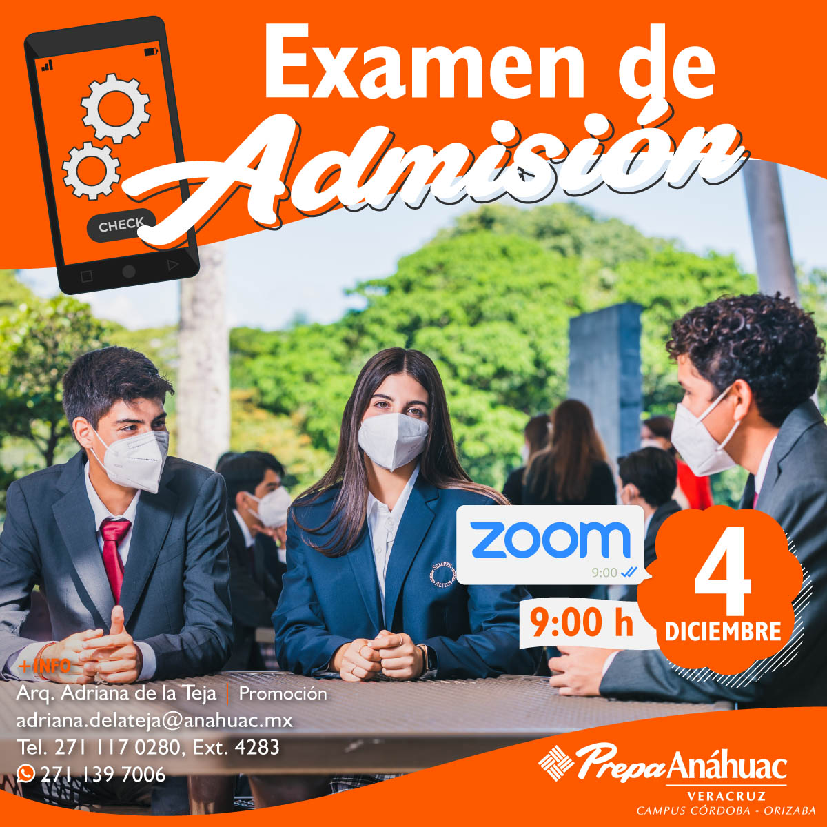 Examen de Admisión Online Córdoba-Orizaba Examen de Admisión Online Córdoba-Orizaba