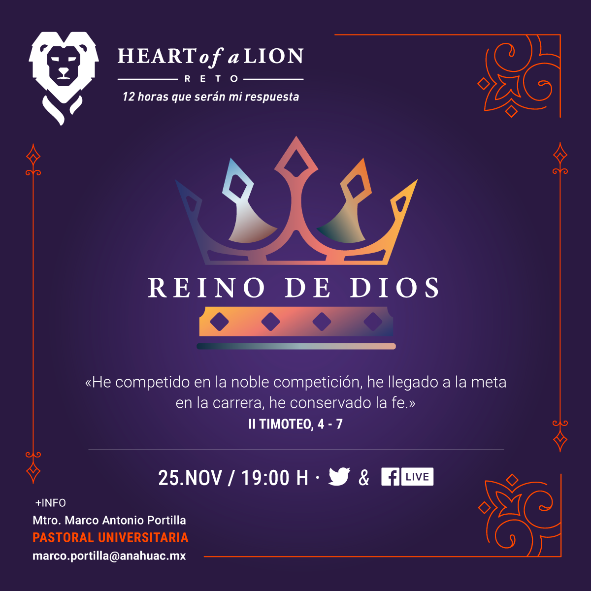 Heart of a Lion: Reino de Dios