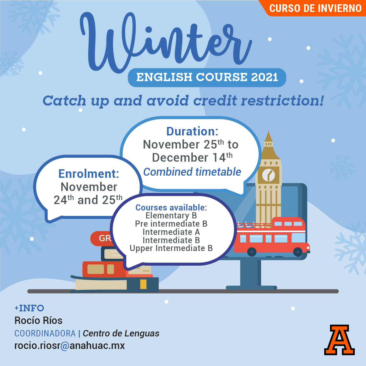Winter English Course 2021