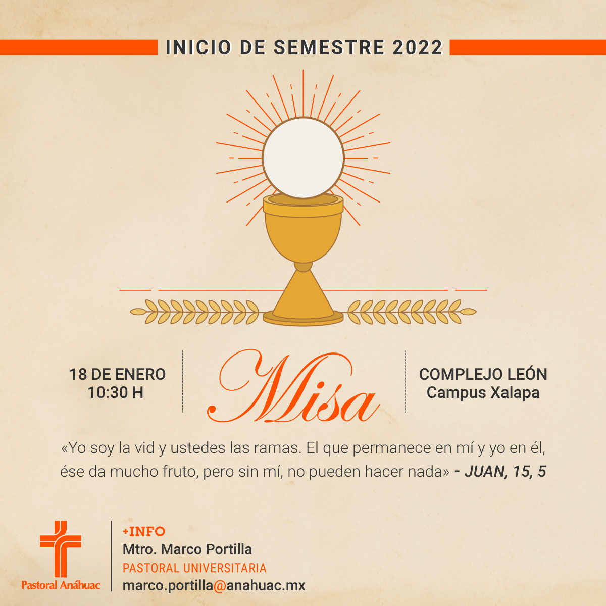 Misa de Inicio de Semestre