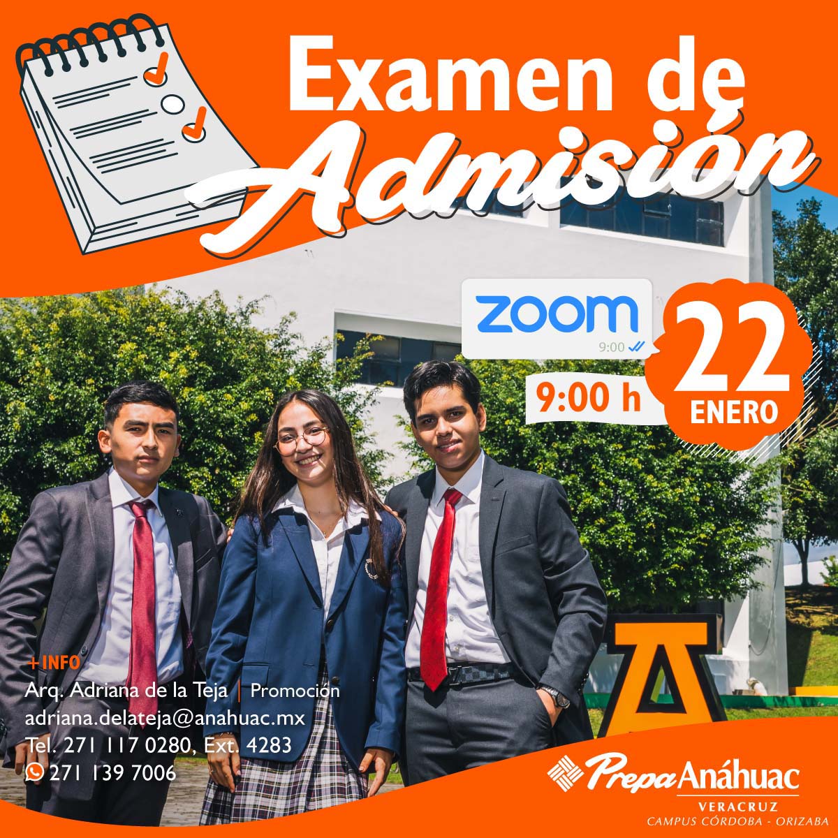 Examen de Admisión Online Córdoba-Orizaba