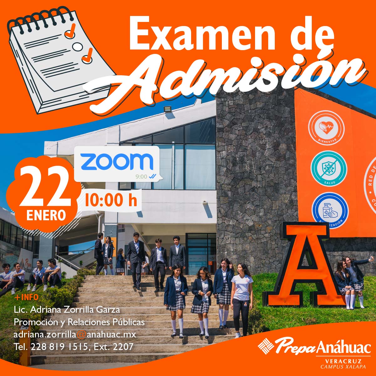 Examen de Admisión Online Campus Xalapa